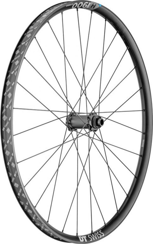 DT SWISS Laufrad (Vorderrad) H 1900 Spline DB 29/30mm Alu, sz, Center Lock, 110/15mm TA Boost