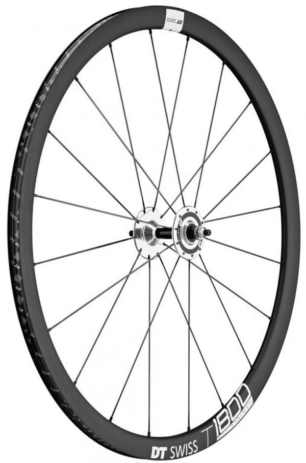 DT SWISS Laufrad (Vorderrad) T 1800 Classic 32 Alu, schwarz, 100 mm bolt on