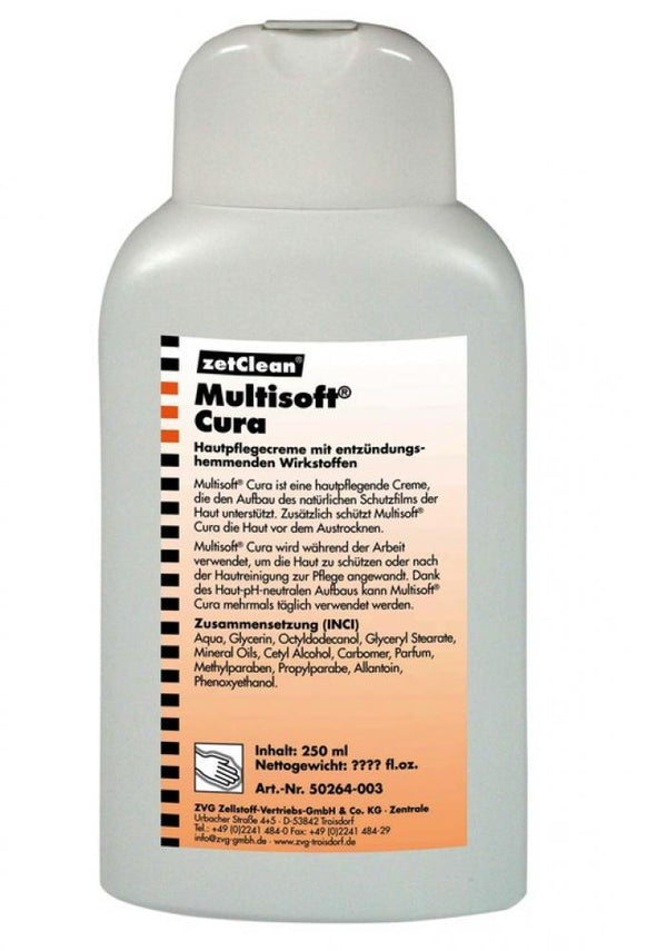 ZVG Hautpflegecreme Multisoft Cura 250ml, Flasche