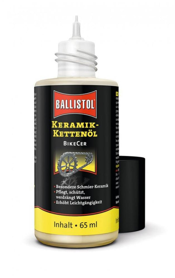 Ballistol Keramik Kettenöl BikeCer 65ml, Flasche, (D/EN)