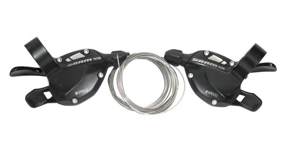 Sram Trigger-Schalter Set X5 3x9 1:1 00.7015.198.000 schwarz