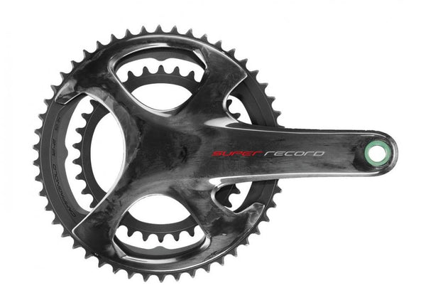 Campagnolo Kurbelgarnitur Super Record 12-Fach Ultra-Torque TI FC19-SR12593 39-53 Zähne 175mm