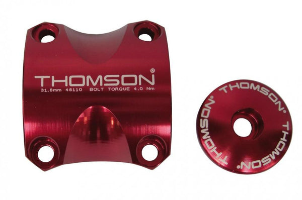 Thomson Lenkerklemmung Kit Elite X4 MTB 31,8 rot