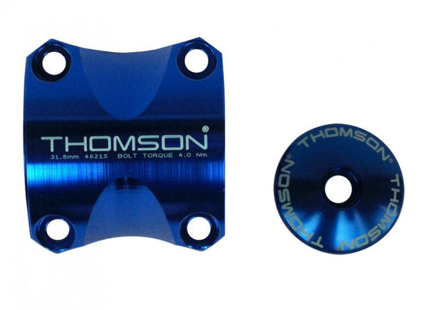 Thomson Lenkerklemmung Kit Elite X4 MTB 31,8 blau