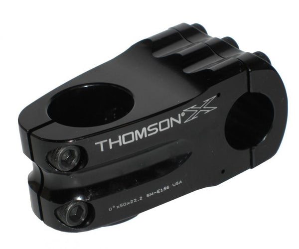 A-Head Vorbau Thomson Elite BMX  schwarz 1-1/8" x 0° x 50mm x 22,2 mm Lenkerkl.