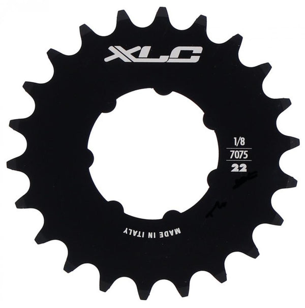 XLC Single Speed Ritzel 1/8",22 Zähne schwarz