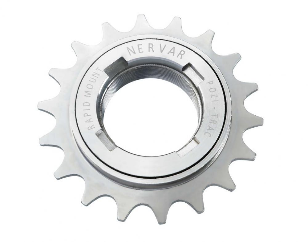 Point Freilaufzahnkranz 1/2X1/8 1fach 18 Zähne verchromt