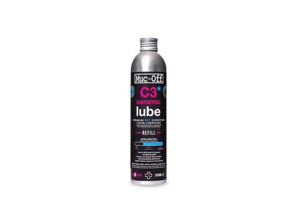 Muc Off C3 Wet Ceramic Lube 300ml pink