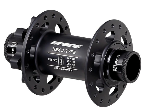 Spank HEX J-Type F15/20 Hub 32H front hub black 32