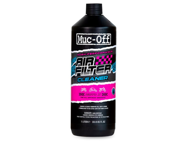 Muc Off Motorcycle Air Filter Cleaner 1 Liter pink