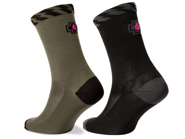 Muc Off Riders Socks grün S/M