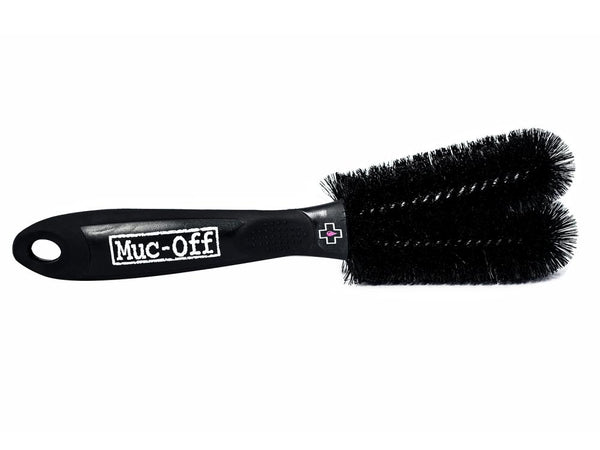 Muc Off Two Prong Brush, black