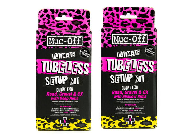 Muc Off UltimateTubeless Kit Road 44mm pink