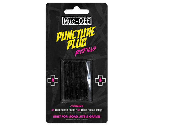 Muc Off Puncture Plugs Refill Pack schawarz