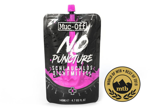 Muc Off No Puncture Hassle 140ml Pouch Only pink