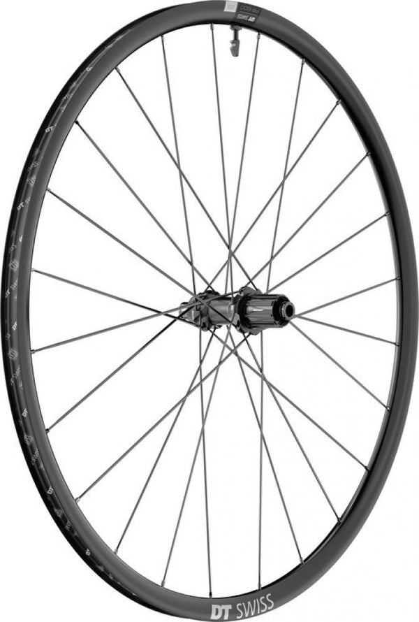 DT SWISS Laufrad (Hinterrad) PR 1600 Spline 23 DB, 28/20 Alu, schwarz, CL 142/12 mm TA, Shimano