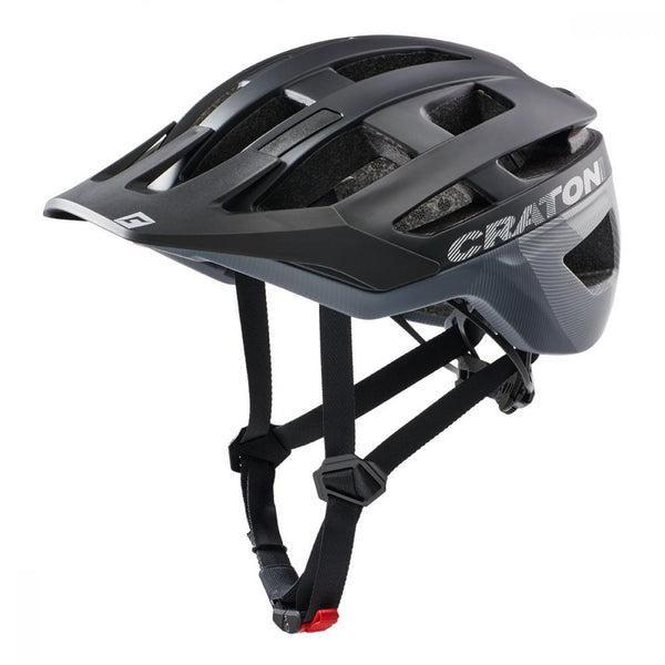 Cratoni Helm AllRace MTB schwarz grau matt S/M 52 bis 57cm