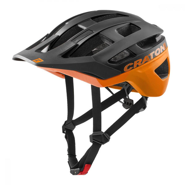 Cratoni Helm AllRace MTB schwarz neonorange matt M/L 56 bis 61cm