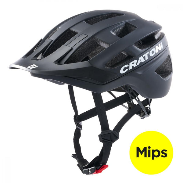 Fahrradhelm Cratoni AllRace MIPS schwarz matt, Gr. S/M (52-57cm)