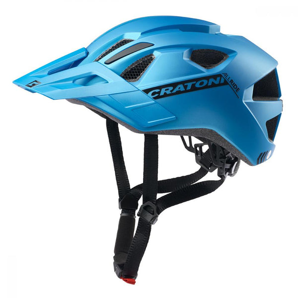 Cratoni Helm AllRide MTB blau metallic matt Uni 53 bis 59cm