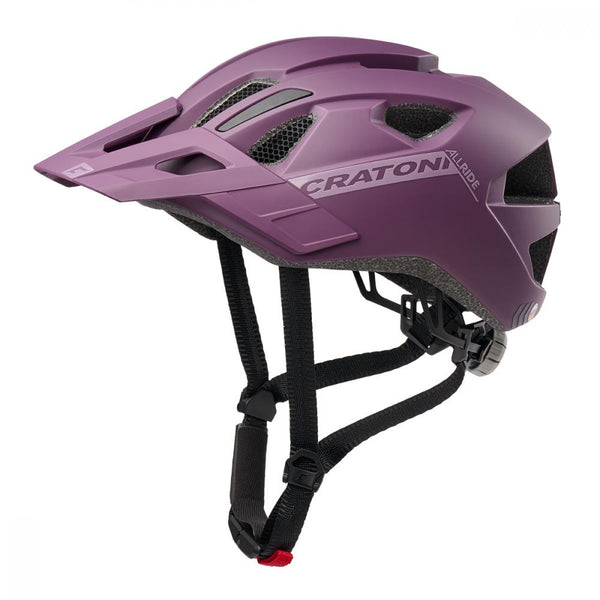 Cratoni Fahrradhelm  AllRide Jr. Junior berry matt  Größe UNI (53-59 cm)