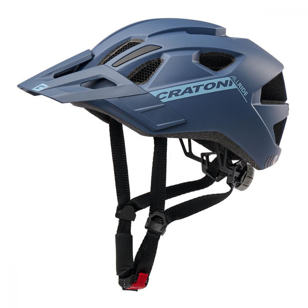 Cratoni Fahrradhelm  AllRide Jr. Junior blue matt  Größe UNI (53-59 cm)