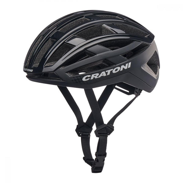 Cratoni Fahrradhelm C-Airlite schwarz glänzend-matt,Gr.L/XL (58-61 cm)