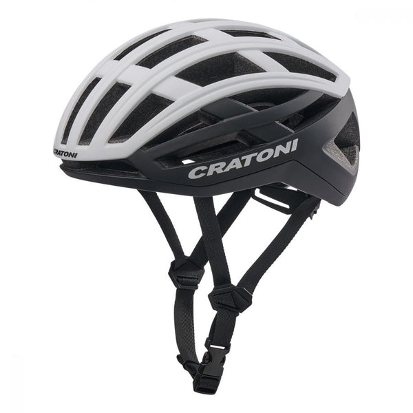 Fahrradhelm Cratoni C-Airlite weiß-schwarz matt,Gr.L/XL (58-61 cm)