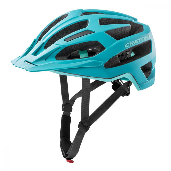 Cratoni Alpina Helm C-Flash MTB M/L 56 bis 59 cm türkis blau matt