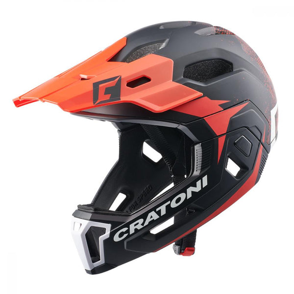 Cratoni Helm C-Maniac 2.0 MX MTB schwarz rot matt L/XL 58 bis 61cm