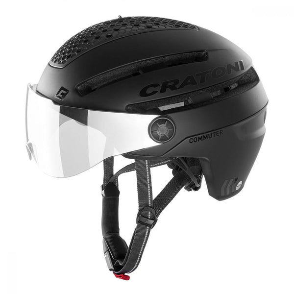 Cratoni Helm Commuter Pedelec schwarz matt M/L 58 bis 61cm