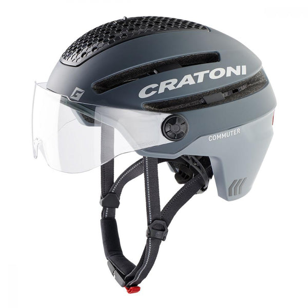 Cratoni Helm Commuter Pedelec grau matt M/L 58 bis 61cm