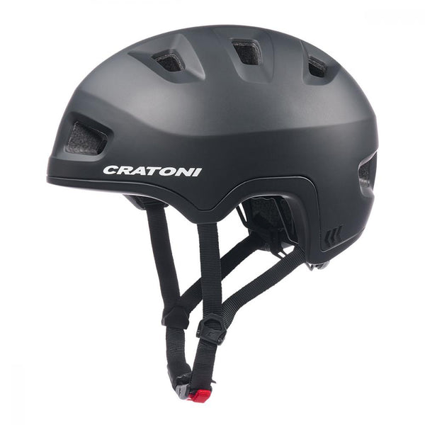 Cratoni Fahrradhelm C-Root City schwarz matt M/L 58 bis 61cm