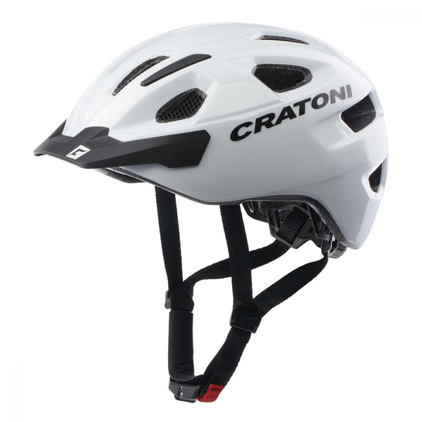 Cratoni Helm C-Swift City Uni 53 bis 59cm weiß glanz