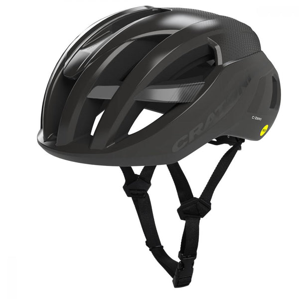 Fahrradhelm Cratoni C-Zero MIPS schwarz glänzend-matt,Gr. M/L (56-58 cm)