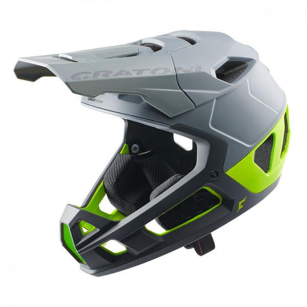 Cratoni Helm Interceptor 2.0 grau lime matt M/L 58 bis 61cm