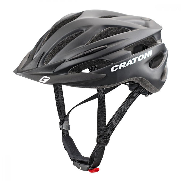 Cratoni Fahrradhelm Pacer MTB L/XL 58 bis 62cm schwarz matt