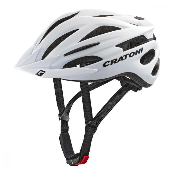 Cratoni Helm Pacer MTB L/XL 58 bis 62cm weiß matt