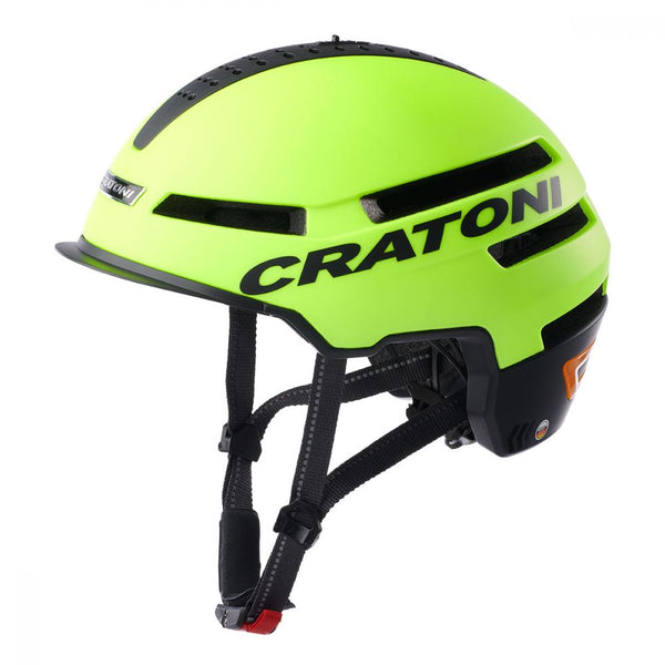 Cratoni Helm Smartride 1.2 Ped neongelb matt M/L 58 bis 61cm