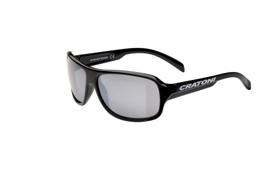 Cratoni Sportbrille  C-Ice Jr. Junior black glossy  Größe UNI