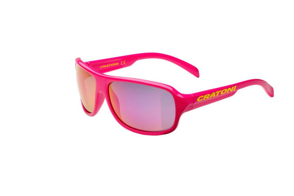 Cratoni Sportbrille  C-Ice Jr. Junior  pink glossy  Größe UNI