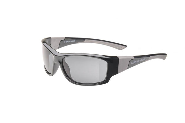 Cratoni Fahrradbrille C-Spin | black-anthracite glossy | UNI