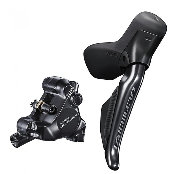 Shimano Scheibenbremse Di2 BR-R8170 hdr. VR, li,1000mm,12-f., sw, FM, inkl. Hebel