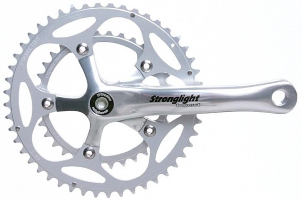 Stronglight Kurbelgarnitur 2F IMPACT 170 mm silber 34/48