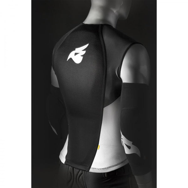 Bluegrass Armour Lite, Gr. S  -  D3O®-Vollrückenprotektor Vaportech-Gewebe Stretch-Mesh-Gewebe  Silikon-Bündchen und Hosen-Clip Neck Brace kompatibel Zertifizierung CE Größe (cm) S (A 40-44, B 84-90, C 73-79) Gewicht (Gr. M) 530g empf. VK 149,00