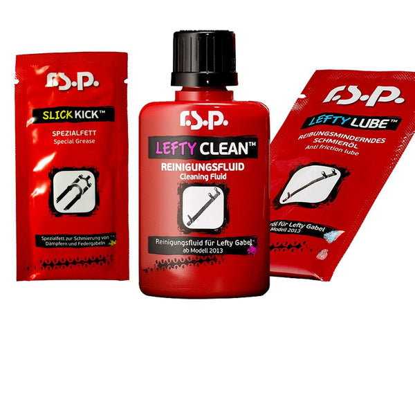 RSP Lefty Ocho Kit 50ml Clean 10ml Lube 8g