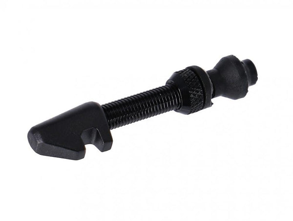 DT SWISS Ventil Tubeless Schwarz, 18 - 25 Mm, Für Asym. Felgen