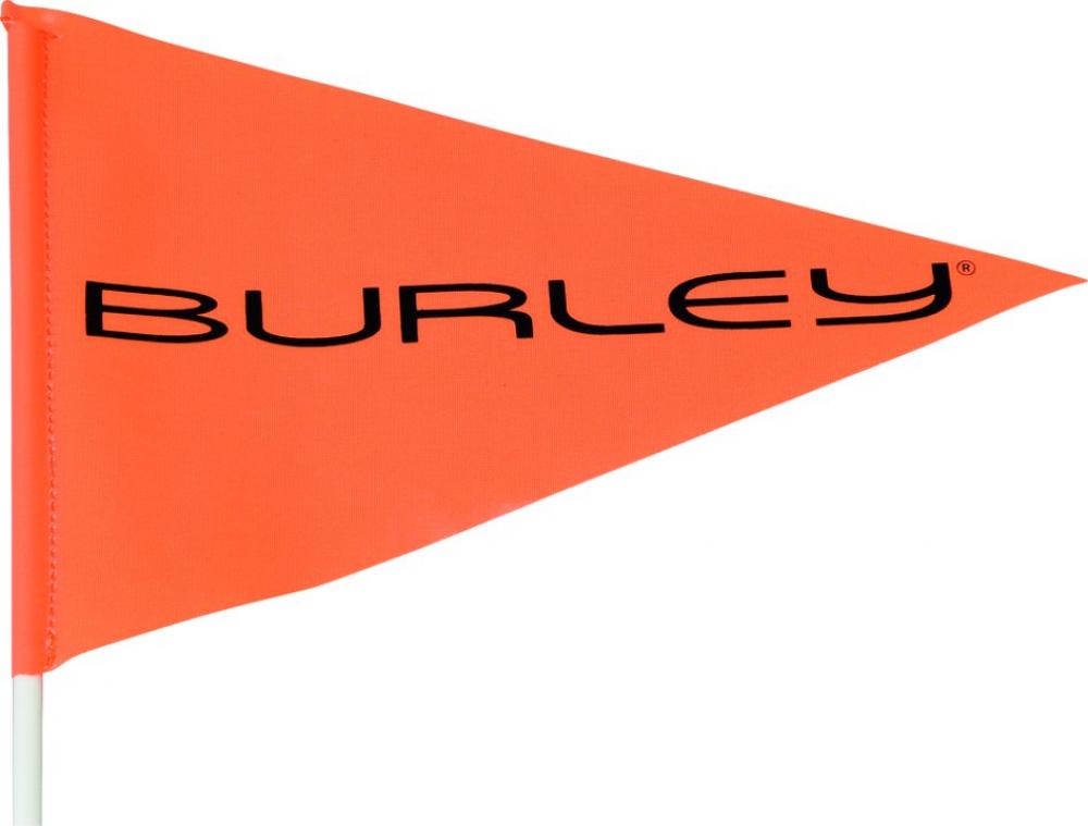 Burley Sicherheitsfahne Einheitsgröße orange - bessere Sichtbarkeit im Stradenverkehr