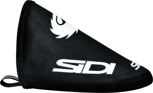 Sidi Überschuhe Toecover Black 1 Paar, wind- und wasserdicht, elastisch, für Rennrad und MTB Schuhe, optimaler Zehenschutz bei Kälte und Regen