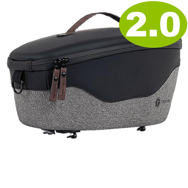 Fahrradtasche Racktime Jil 2.0 grau mel., 38,1x22,9x18cm, 11 Liter